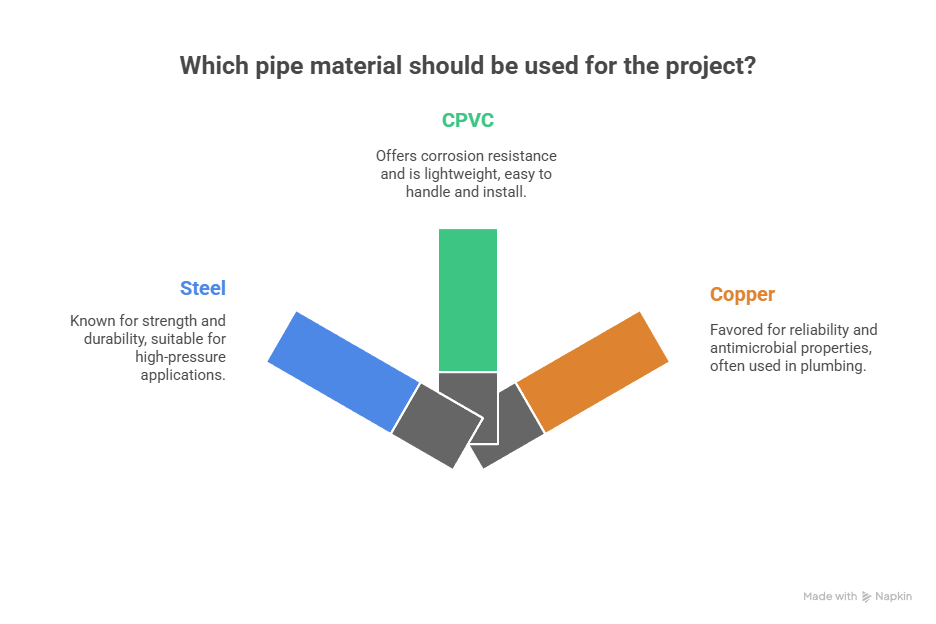 Comparison of pipe image