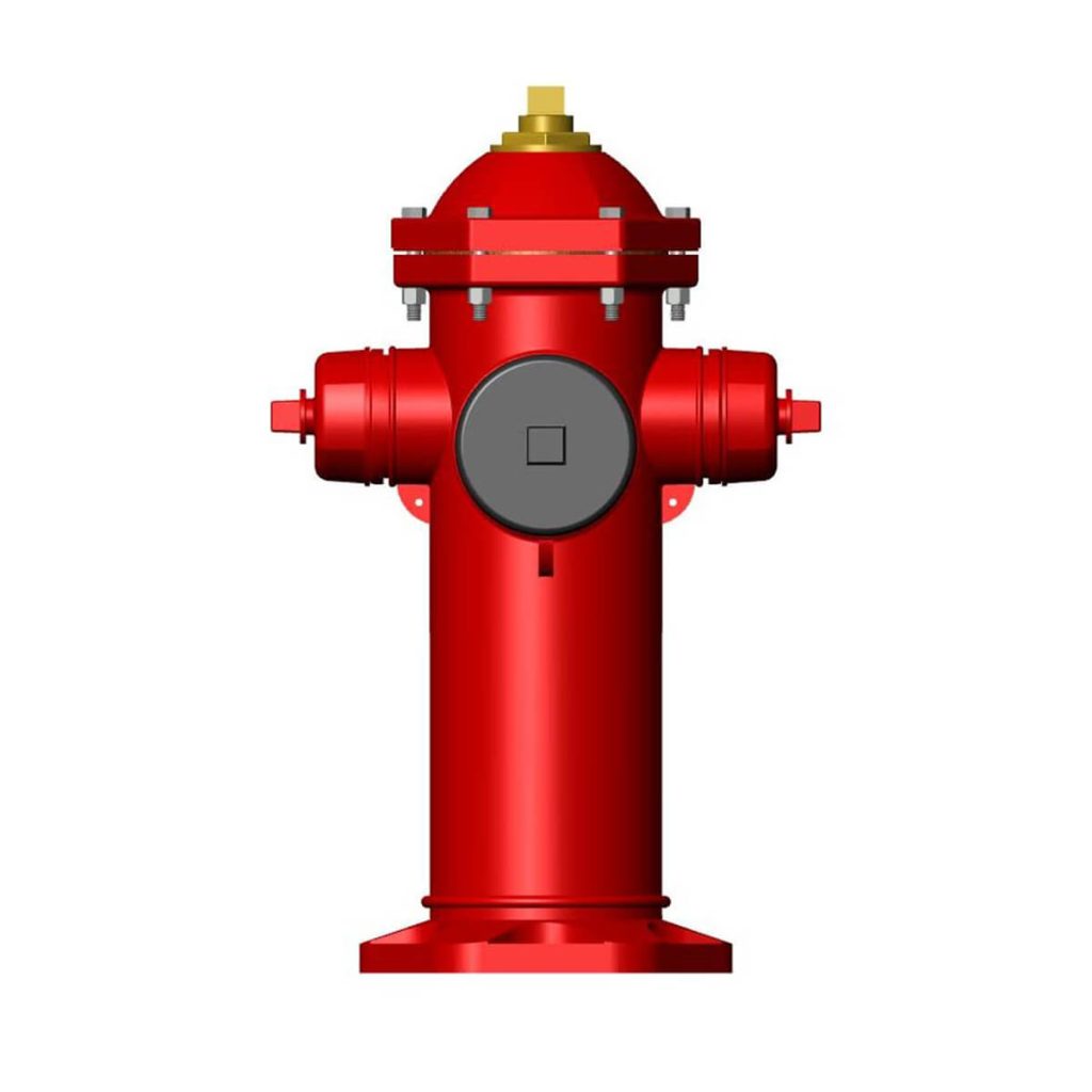 fire hydrant flange