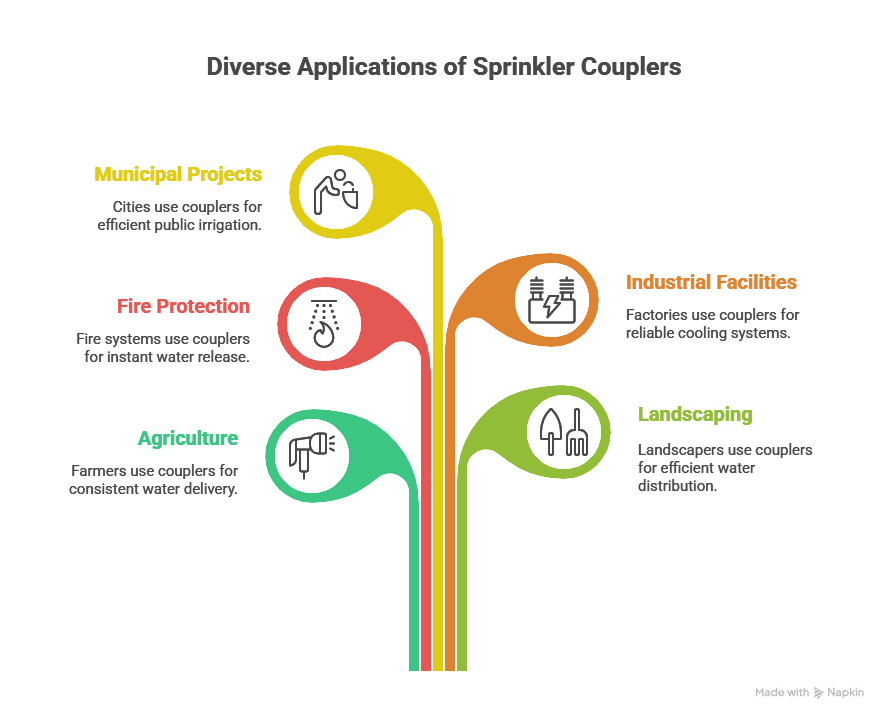 Multiple industries use coupling