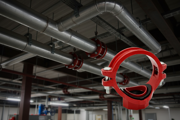installation of a fire sprinkler mechanical tee
