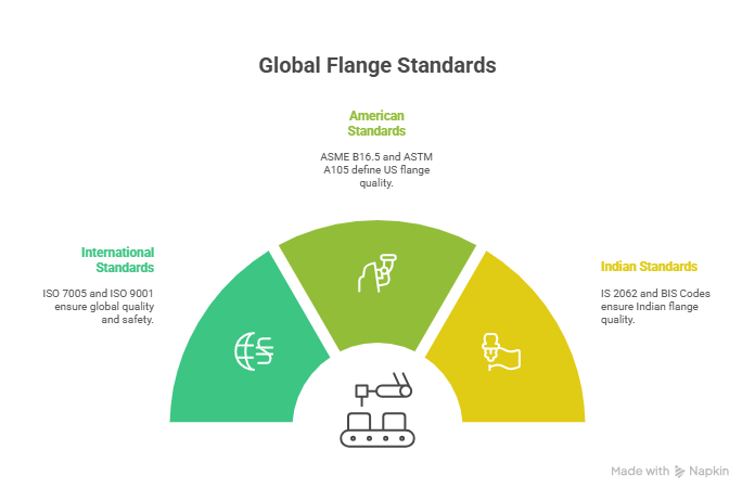 carbon steel flange standards